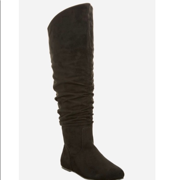 Ashley Stewart Shoes - Tall slouchy boots